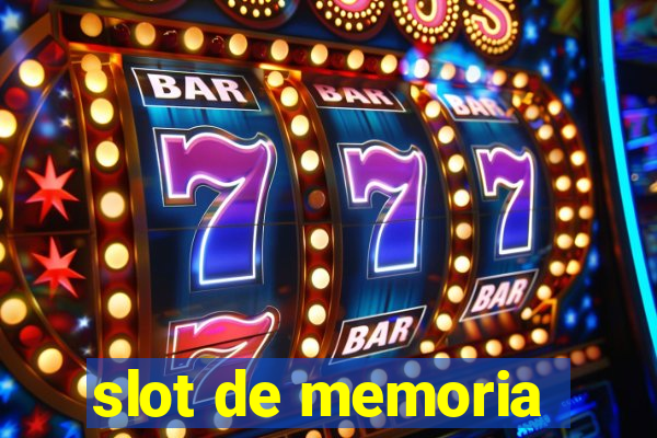 slot de memoria