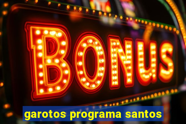 garotos programa santos