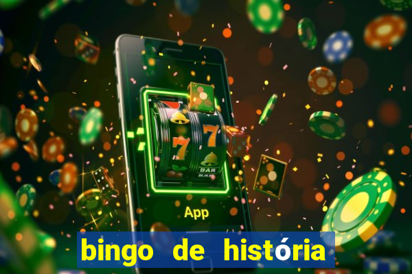 bingo de história 6 ano