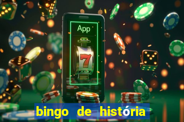 bingo de história 6 ano