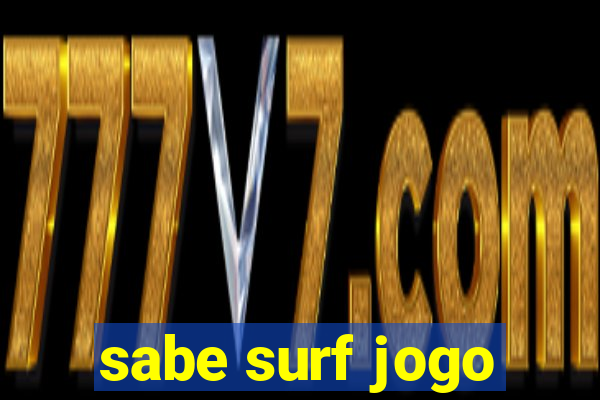 sabe surf jogo