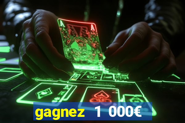 gagnez 1 000€ sur jow