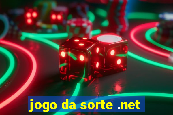 jogo da sorte .net