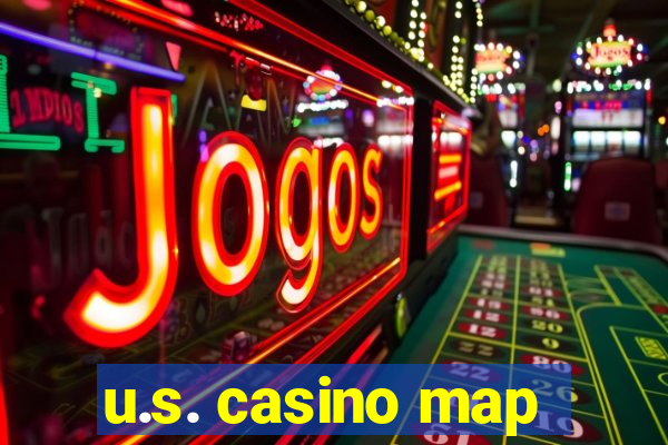 u.s. casino map