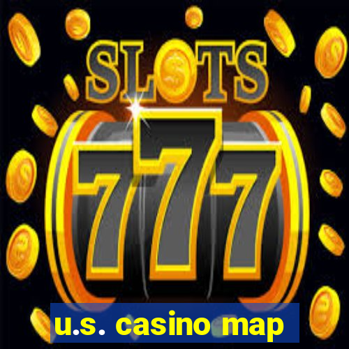 u.s. casino map