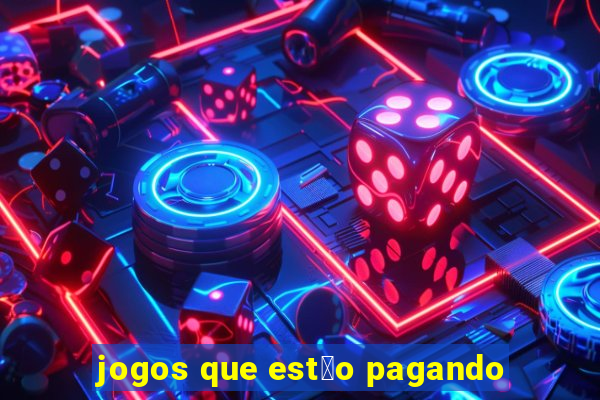 jogos que est茫o pagando