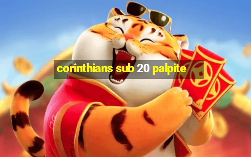 corinthians sub 20 palpite