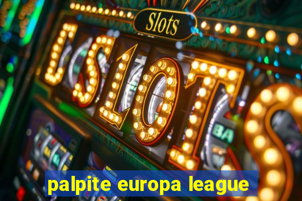 palpite europa league