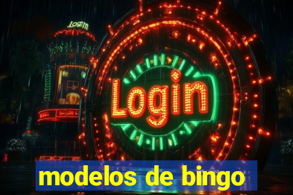 modelos de bingo