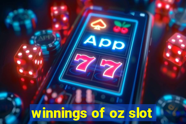 winnings of oz slot