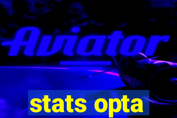 stats opta