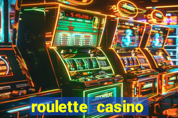 roulette casino game online