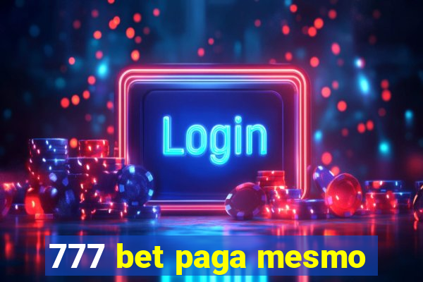 777 bet paga mesmo