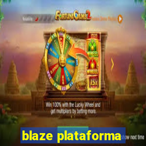 blaze plataforma