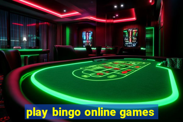 play bingo online games