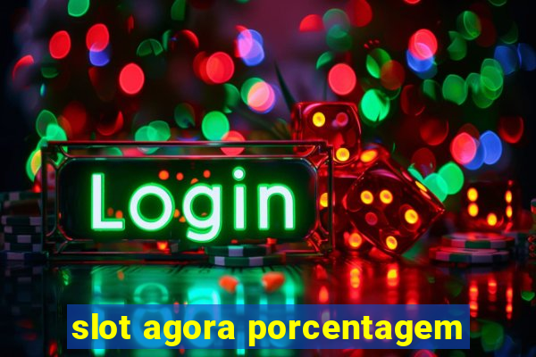 slot agora porcentagem