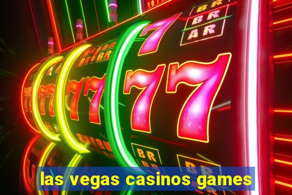 las vegas casinos games