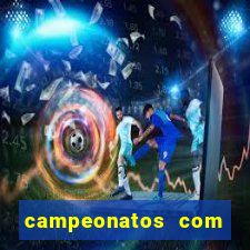 campeonatos com mais escanteios