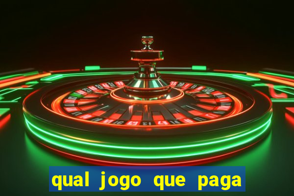 qual jogo que paga dinheiro de verdade pelo pix