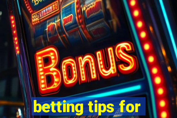 betting tips for