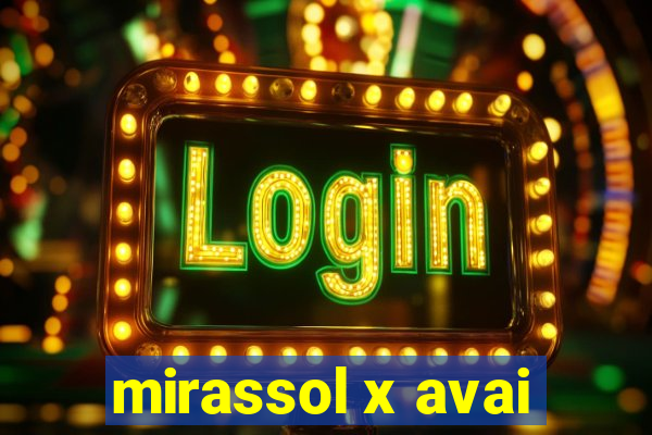 mirassol x avai