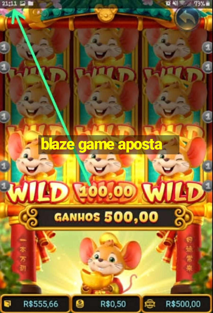 blaze game aposta