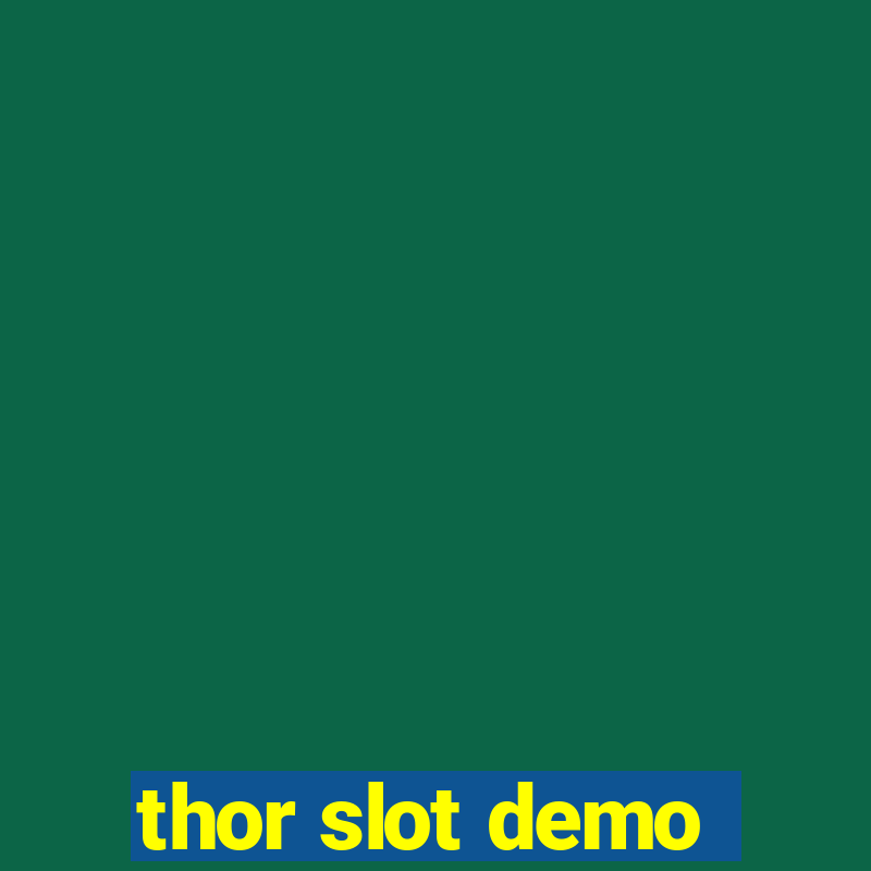 thor slot demo