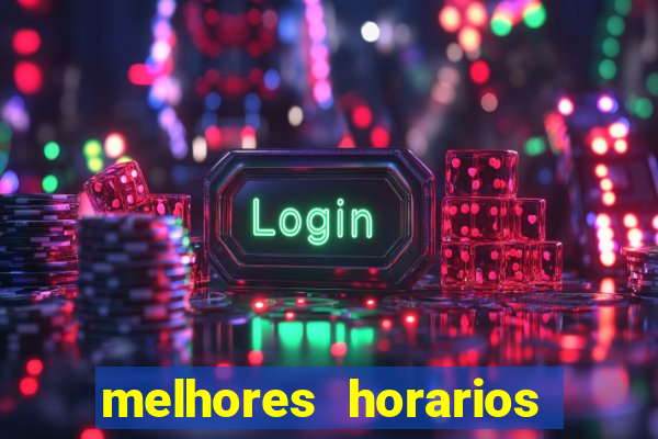 melhores horarios pagantes fortune tiger