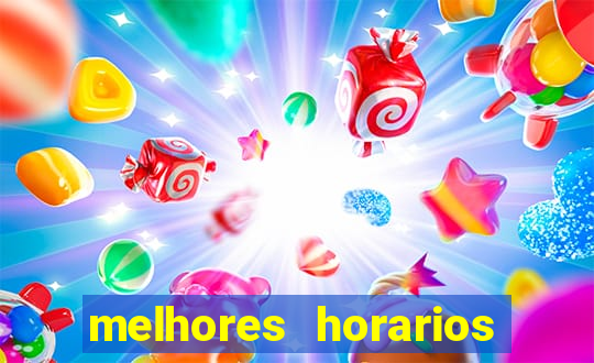 melhores horarios pagantes fortune tiger