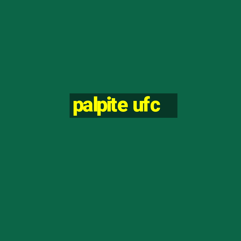 palpite ufc