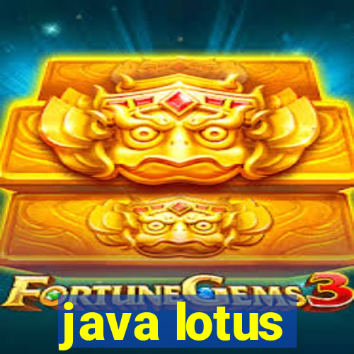 java lotus