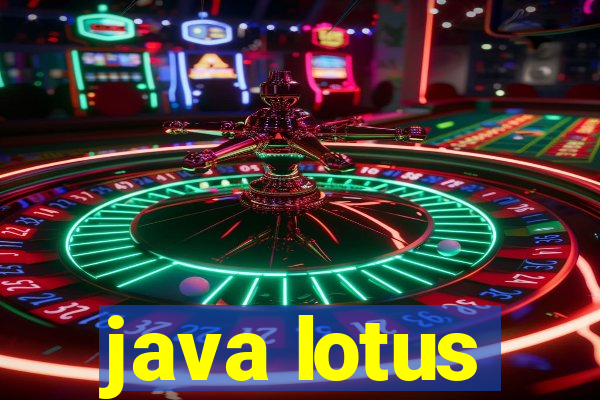 java lotus