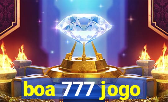 boa 777 jogo