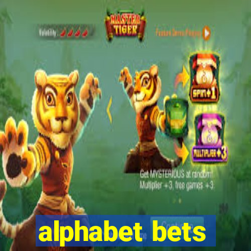 alphabet bets