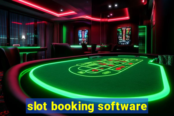 slot booking software