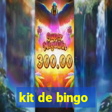 kit de bingo