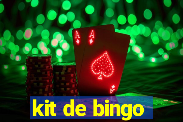 kit de bingo