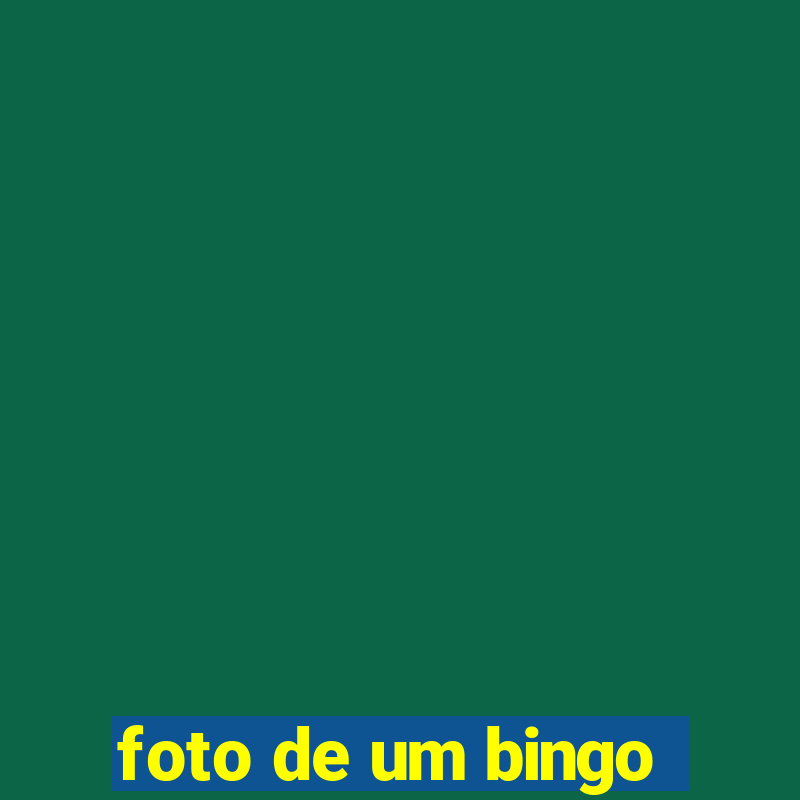 foto de um bingo