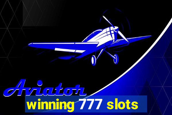 winning 777 slots