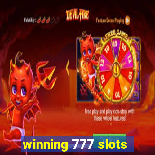 winning 777 slots