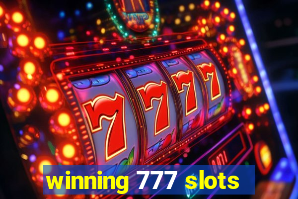 winning 777 slots