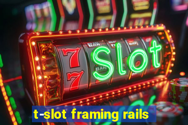 t-slot framing rails