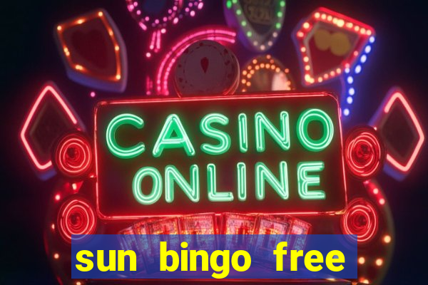 sun bingo free spins code