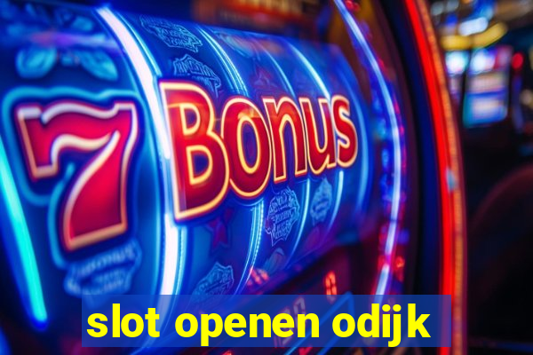 slot openen odijk