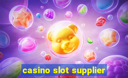 casino slot supplier