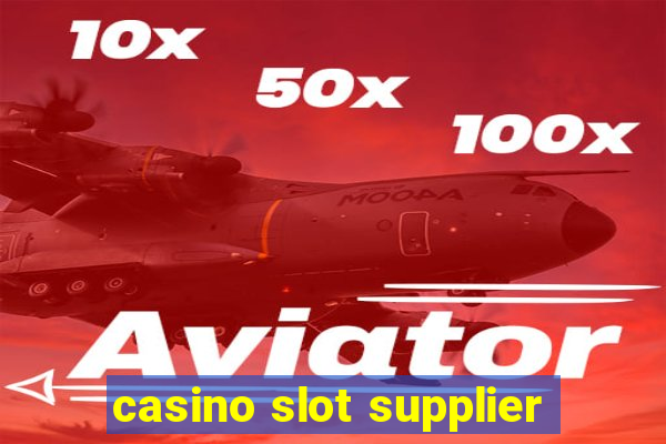 casino slot supplier