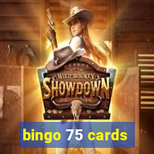 bingo 75 cards