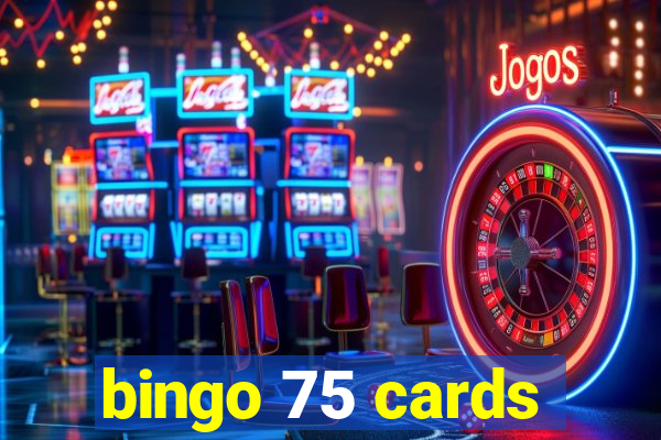 bingo 75 cards