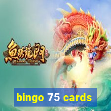 bingo 75 cards