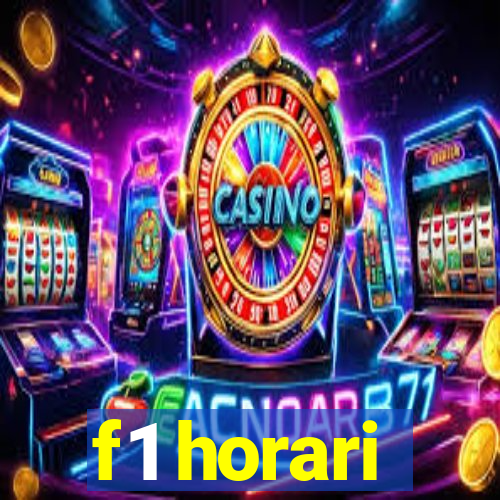 f1 horari